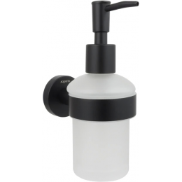 Дозатор AQUATEK, матовый черный AQ4005MB ВЕГА