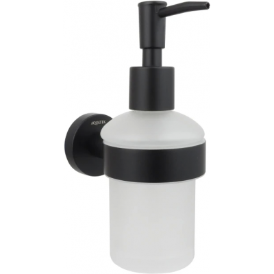 Дозатор AQUATEK, матовый черный AQ4005MB ВЕГА купить с доставкой. 100% Оригинал. Гарантия!