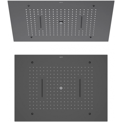 Верхний душ 600*430 мм, 3 jet (внешняя и скрытая часть) AQUATEK, матовый черный AQ2083MB купить с доставкой. 100% Оригинал. Гарантия!