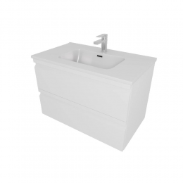 Тумба с раковиной Aquatek Вега 80 AQ77080-MW белая матовая Тумба с раковиной Aquatek Вега 80 AQ77080-MW белая матовая