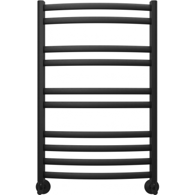 Полотенцесушитель водяной 500x800 Aquatek Лугано AQ DOC1080BL черный купить с доставкой. 100% Оригинал. Гарантия!