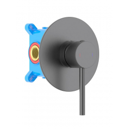 AQ1366BGM ЕВРОПА смеситель для душа (внешняя и скрытая часть), оружейная сталь AQ1366BGM ЕВРОПА смеситель для душа (внешняя и скрытая часть), оружейная сталь