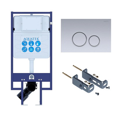 Инсталляция Aquatek INS-0000020 с возможностью угловой установки, кнопка смыва хром + крепеж купить с доставкой. 100% Оригинал. Гарантия! Инсталляция Aquatek INS-0000020 с возможностью угловой установки, кнопка смыва хром + крепеж купить с доставкой. 100% Оригинал. Гарантия!