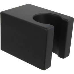 Держатель для ручного душа AQUATEK, матовый черный AQ2400MB