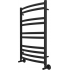 Полотенцесушитель водяной 500x800 Aquatek Лугано AQ DOC1080BL черный купить с доставкой. 100% Оригинал. Гарантия!