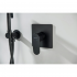Набор с гигиеническим душем (смеситель + гигиеническая лейка + шланг + шланговое подсоединение с держателем) AQUATEK, матовый черный AQ1219MB ОБЕРОН купить с доставкой. 100% Оригинал. Гарантия!