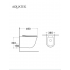 Унитаз подвесной с сиденьем микролифт Aquatek Классик AQ1112T-00 безободковый купить с доставкой. 100% Оригинал. Гарантия!