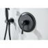 Набор с гигиеническим душем (смеситель + гигиеническая лейка + шланг + шланговое подсоединение с держателем) AQUATEK, матовый черный AQ1519MB КЛАССИК купить с доставкой. 100% Оригинал. Гарантия!