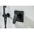 Набор с гигиеническим душем (смеситель + гигиеническая лейка + шланг + шланговое подсоединение с держателем) AQUATEK, матовый черный AQ1219MB ОБЕРОН купить с доставкой. 100% Оригинал. Гарантия!
