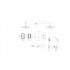 Set 4 в 1 душевой комплект AQUATEK AQ1273CR ОБЕРОН