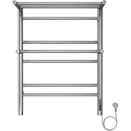 Полотенцесушитель электрический 500x700 Aquatek Альфа AQ EL RRP0770CH хром