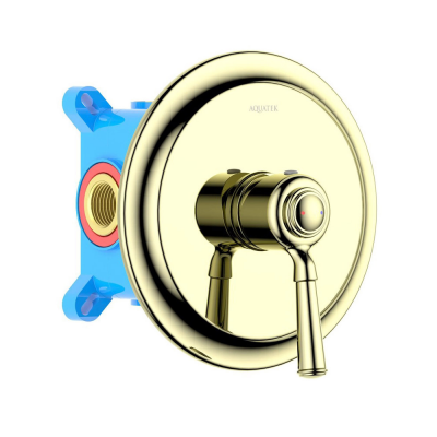 Смеситель для душа (внешняя и скрытая часть) AQUATEK, полир. золото AQ1566PG КЛАССИК купить с доставкой. 100% Оригинал. Гарантия! Смеситель для душа (внешняя и скрытая часть) AQUATEK, полир. золото AQ1566PG КЛАССИК купить с доставкой. 100% Оригинал. Гарантия!