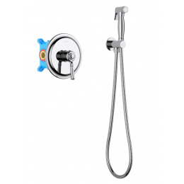 Набор с гигиеническим душем (смеситель + гигиеническая лейка + шланг + шланговое подсоединение с держателем) AQUATEK AQ1519CR КЛАССИК Набор с гигиеническим душем (смеситель + гигиеническая лейка + шланг + шланговое подсоединение с держателем) AQUATEK AQ1519CR КЛАССИК