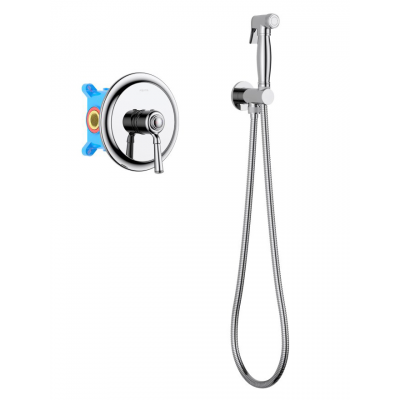 Набор с гигиеническим душем (смеситель + гигиеническая лейка + шланг + шланговое подсоединение с держателем) AQUATEK AQ1519CR КЛАССИК купить с доставкой. 100% Оригинал. Гарантия!