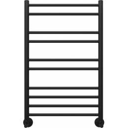 Полотенцесушитель водяной 500x800 Aquatek Либерти AQ RR1080BL черный