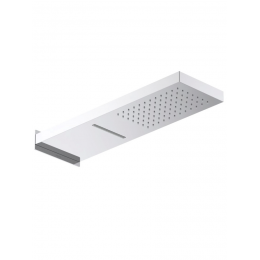 Настенный верхний душ 2jet 550*170*30 мм AQUATEK AQ2085CR