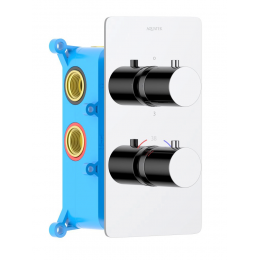 Термостатический смеситель для ванны 3 режима (внешняя и скрытая часть) AQUATEK AQ1393CR ЕВРОПА