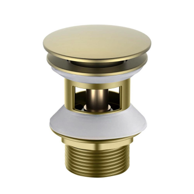 AQ6002BG сливной набор для раковины Push-open с переливом, крышка круглая, шлиф. золото купить с доставкой. 100% Оригинал. Гарантия! AQ6002BG сливной набор для раковины Push-open с переливом, крышка круглая, шлиф. золото купить с доставкой. 100% Оригинал. Гарантия!