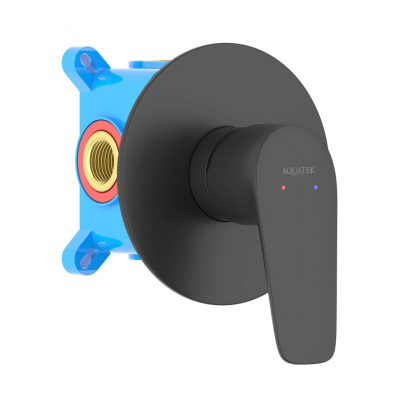 Смеситель для душа (внешняя и скрытая часть) AQUATEK, матовый черный AQ1166MB БЕТТА купить с доставкой. 100% Оригинал. Гарантия! Смеситель для душа (внешняя и скрытая часть) AQUATEK, матовый черный AQ1166MB БЕТТА купить с доставкой. 100% Оригинал. Гарантия!