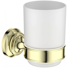 Стакан для ванной Aquatek Классик AQ4504PG полированное золото Стакан для ванной Aquatek Классик AQ4504PG полированное золото