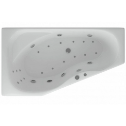 Ванна акриловая Акватек Медея MED180-0000018 асимметричная на каркасе с панелью гидромассажа, 170х95 Ванна акриловая Акватек Медея MED180-0000018 асимметричная на каркасе с панелью гидромассажа, 170х95