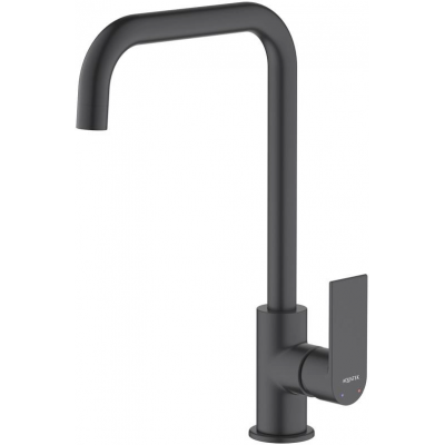 Смеситель для кухни AQUATEK, матовый черный AQ1480MB ЛИРА купить с доставкой. 100% Оригинал. Гарантия!