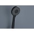 Ручной душ 100 3 jet AQUATEK, матовый черный AQ2009MB БЕТТА