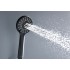 Ручной душ 100 3 jet AQUATEK, матовый черный AQ2009MB БЕТТА
