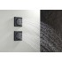 Боковая форсунка 130*130 AQUATEK, матовый черный AQ2099MB