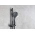 Душевой гарнитур 3jet 73см AQUATEK, матовый черный AQ2011MB