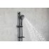 Душевой гарнитур 3jet 73см AQUATEK, матовый черный AQ2011MB