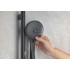 Душевой гарнитур 3jet 73см AQUATEK, матовый черный AQ2011MB