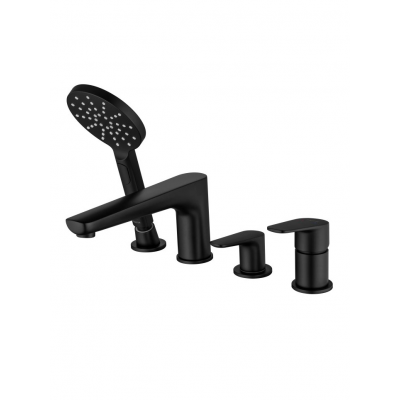 Смеситель на борт ванны на 4 отв. AQUATEK, матовый черный AQ1148MB БЕТТА купить с доставкой. 100% Оригинал. Гарантия! Смеситель на борт ванны на 4 отв. AQUATEK, матовый черный AQ1148MB БЕТТА купить с доставкой. 100% Оригинал. Гарантия!