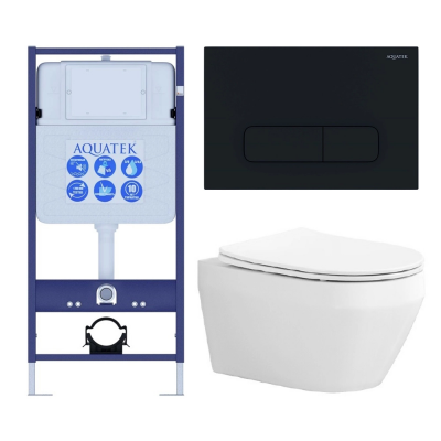 Комплект унитаз с инсталляцией, кнопкой и сиденьем микролифт Aquatek Лея SET AQUATEK ЛЕЯ cm-017 4в1 безободковый купить с доставкой. 100% Оригинал. Гарантия! Комплект унитаз с инсталляцией, кнопкой и сиденьем микролифт Aquatek Лея SET AQUATEK ЛЕЯ cm-017 4в1 безободковый купить с доставкой. 100% Оригинал. Гарантия!
