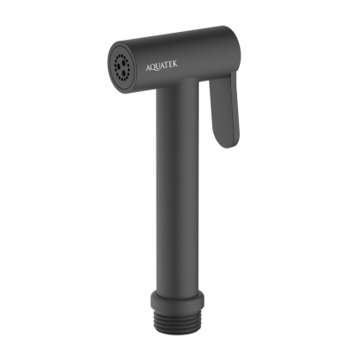 Гигиенический ручной душ AQUATEK, матовый черный AQ2057MB купить с доставкой. 100% Оригинал. Гарантия!