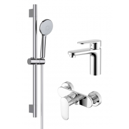 Комплект смесителей для душа Aquatek Ника AQ1831CR хром Комплект смесителей для душа Aquatek Ника AQ1831CR хром