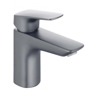 AQ1010BGM ВЕГА смеситель для раковины 97 без донного клапана, оружейная сталь купить с доставкой. 100% Оригинал. Гарантия!