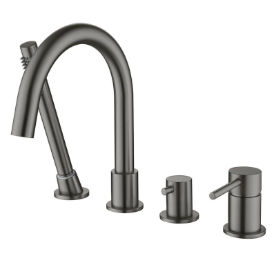 AQ1348BGM ЕВРОПА смеситель на борт ванны на 4 отв., оружейная сталь купить с доставкой. 100% Оригинал. Гарантия! AQ1348BGM ЕВРОПА смеситель на борт ванны на 4 отв., оружейная сталь купить с доставкой. 100% Оригинал. Гарантия!