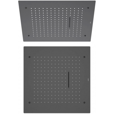 Верхний душ 500*500 мм, 2jet (внешняя и скрытая часть) AQUATEK, матовый черный AQ2082MB купить с доставкой. 100% Оригинал. Гарантия!