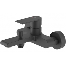 Смеситель для ванны AQUATEK, матовый черный AQ1440MB ЛИРА