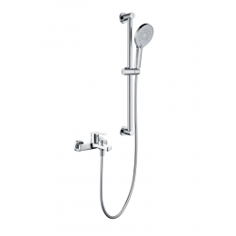 AQ1748CR ЛУГАНО смеситель для ванны с душевым гарнитуром, хром
