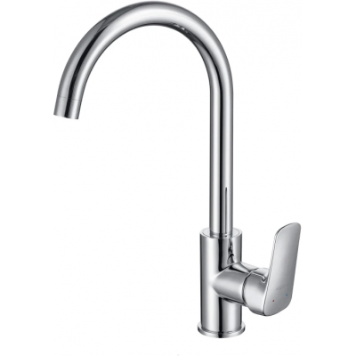 Смеситель для кухни AQUATEK (полукруглый излив) AQ1082CR ВЕГА купить с доставкой. 100% Оригинал. Гарантия!