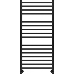 Полотенцесушитель водяной 500x1100 Aquatek Альтаир AQ KK1611BL черный