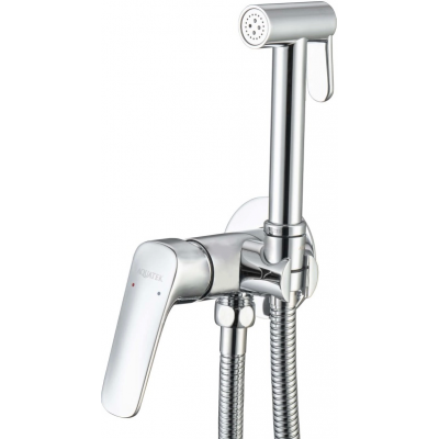 Комплект для гигиенического душа встроенный AQUATEK (cмеситель + гигиеническая лейка + шланг) AQ1019CR ВЕГА купить с доставкой. 100% Оригинал. Гарантия!