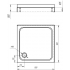 Душевой поддон Акватек 90x90 (с ножками) квадратный DP-0000004 купить с доставкой. 100% Оригинал. Гарантия! Душевой поддон Акватек 90x90 (с ножками) квадратный DP-0000004 купить с доставкой. 100% Оригинал. Гарантия!