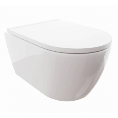 Унитаз подвесной с сиденьем микролифт Aquatek Поларис AQ0700-00 безободковый купить с доставкой. 100% Оригинал. Гарантия!