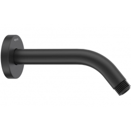 Держатель верхнего душа настенный 160 мм AQUATEK, матовый черный AQ2173MB