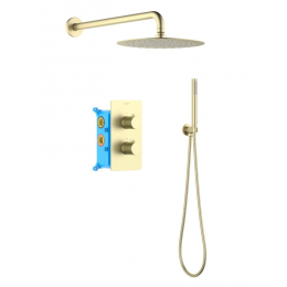 AQ1376BG ЕВРОПА Set 3 в 1 душевой комплект, шлиф. золото AQ1376BG ЕВРОПА Set 3 в 1 душевой комплект, шлиф. золото