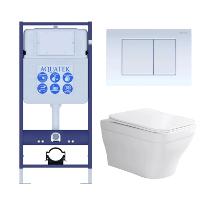 Комплект унитаз с инсталляцией, кнопкой и сиденьем микролифт Aquatek Амадео SET AQUATEK АМАДЕО-009 4в1 безободковый купить с доставкой. 100% Оригинал. Гарантия! Комплект унитаз с инсталляцией, кнопкой и сиденьем микролифт Aquatek Амадео SET AQUATEK АМАДЕО-009 4в1 безободковый купить с доставкой. 100% Оригинал. Гарантия!