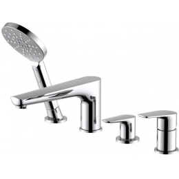 Смеситель на борт ванны на 4 отв. AQUATEK AQ1148CR БЕТТА Смеситель на борт ванны на 4 отв. AQUATEK AQ1148CR БЕТТА